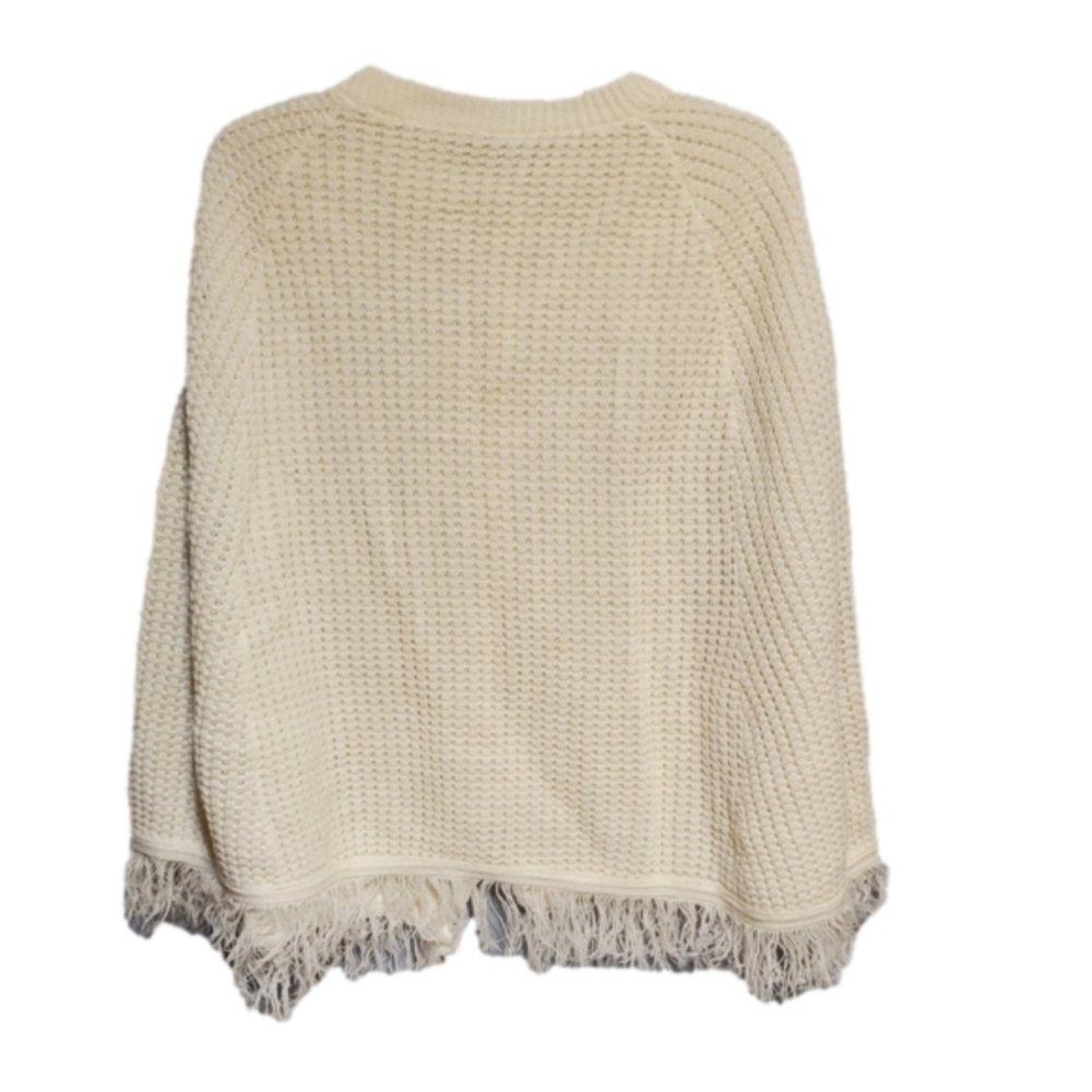 Empire Knit Shawl White - L - Picture 2 of 8